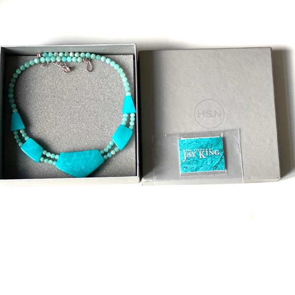 Jay King Amazonite Necklace. - Picture 8 of 11